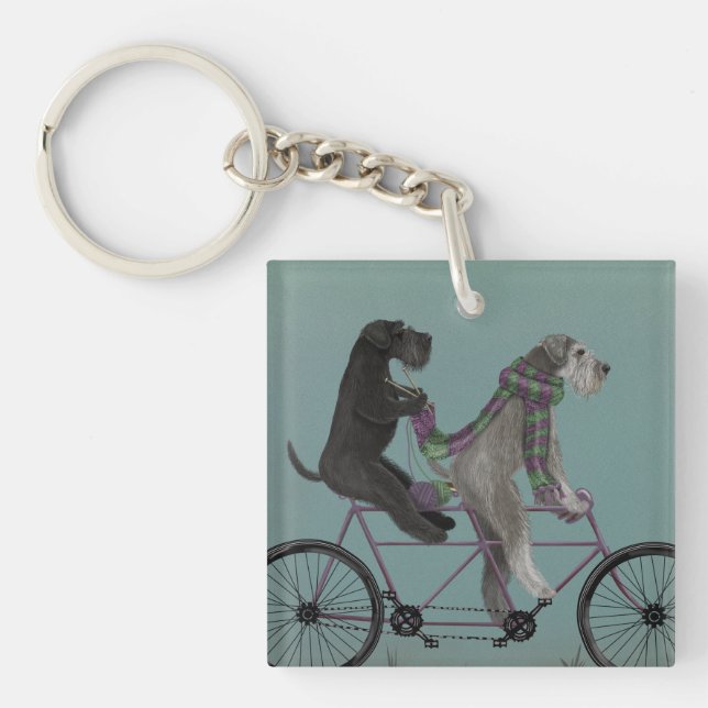 Llavero Schnauzer Tandem (Frente)