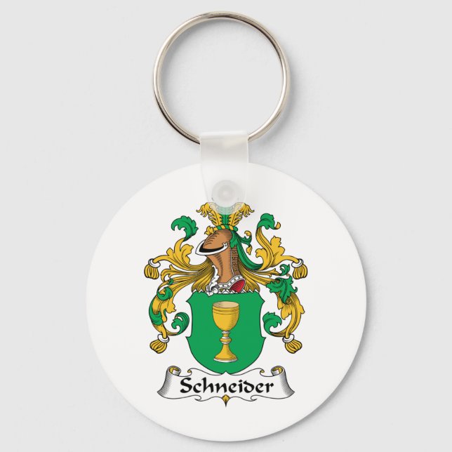 Llavero Schneider Family Crest (Anverso)