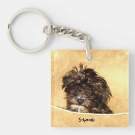Llavero Schnoodle Dog