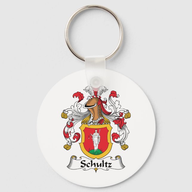 Llavero Schultz Family Crest (Anverso)