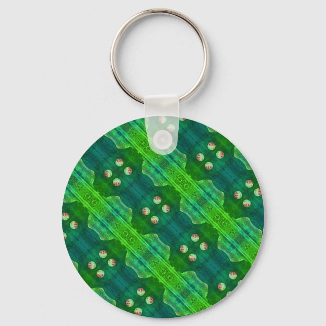 Llavero Sci-Fi - mundo del planeta del espacio alienígena  (Anverso)