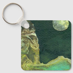 Llavero Sci-Fi - mundo del planeta del espacio alienígena 