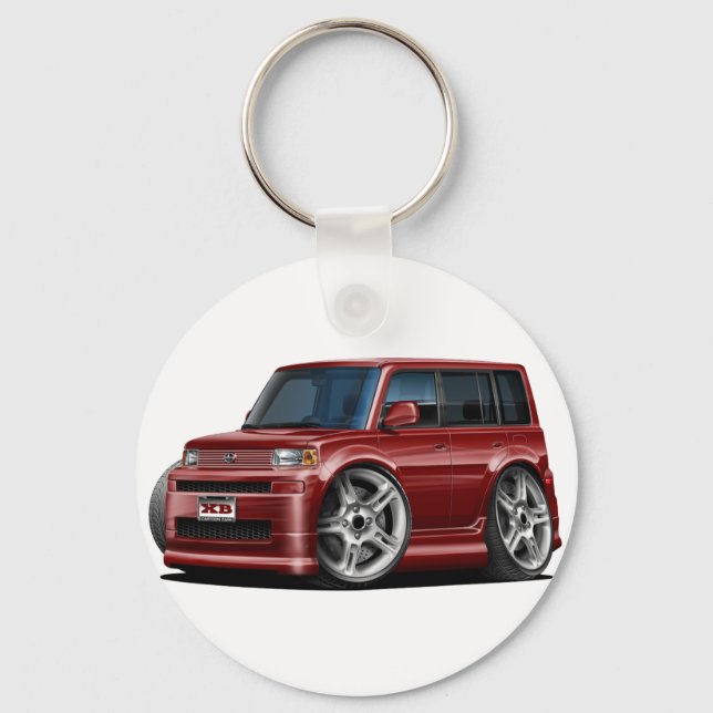 Llavero Scion XB Maroon Car (Anverso)