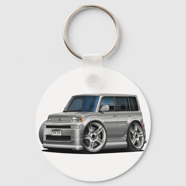Llavero Scion XB Silver Car (Anverso)
