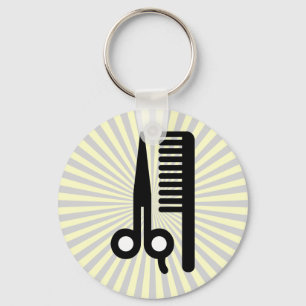 Llavero Scissors and Comb