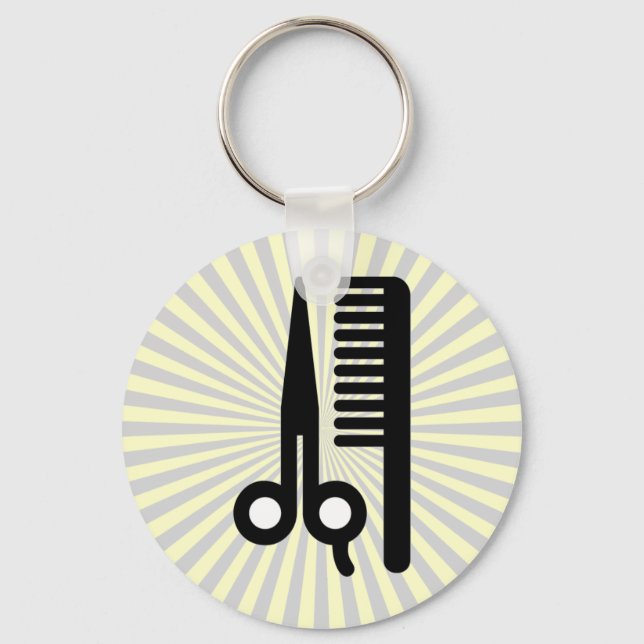 Llavero Scissors and Comb (Anverso)