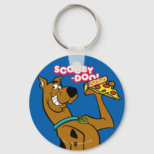 Llavero Scooby-Doo con la rebanada de la pizza