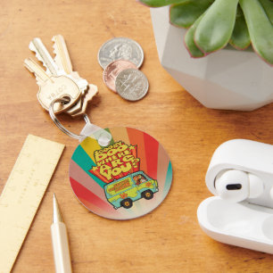 Llavero Scooby-Doo   "¿Dónde Estás?" Retro Personalizado V