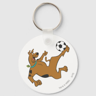 Llavero Scooby-Doo Jugando Fútbol