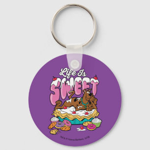 Llavero Scooby-Doo "La vida es dulce"