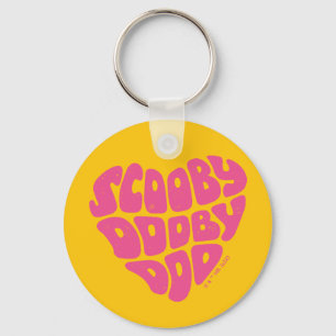 Llavero Scooby Dooby Doo Heart