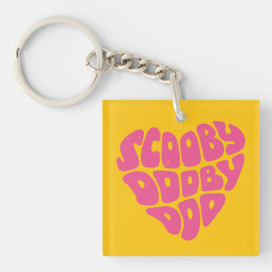 Llavero Scooby Dooby Doo Heart