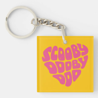 Llavero Scooby Dooby Doo Heart