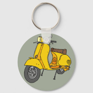 Llavero Scooter amarillo