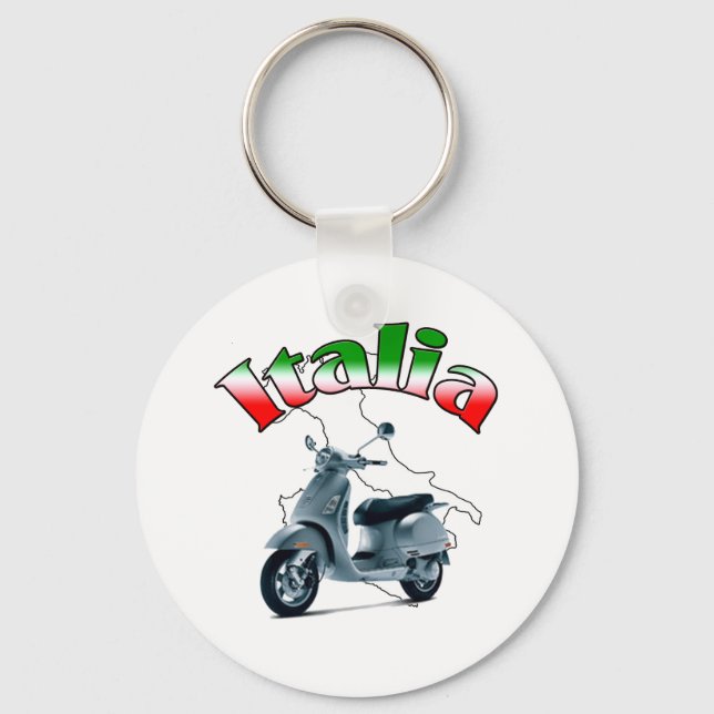 Llavero Scooter de Italia (Anverso)