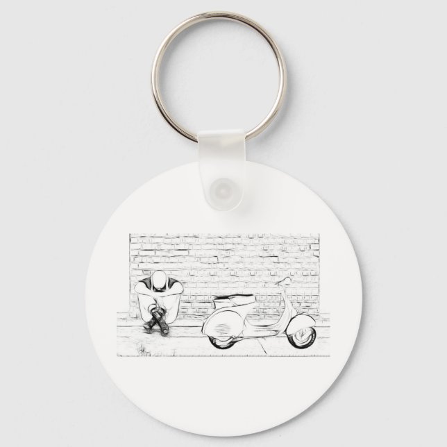 Llavero Scooter Skin (Anverso)