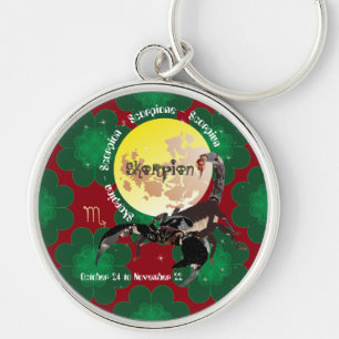 Llavero Scorpio 24 de octubre a 22 de noviembre Keychain