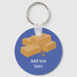 Llavero Scotch Fudge es Tablet - Comida tradicional escoce