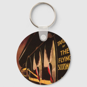 Llavero Scotsman del vuelo de LNER