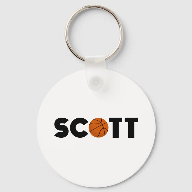 Llavero Scott Basketball (Anverso)