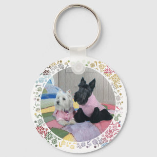 Llavero Scottie & Westie Girls' Night
