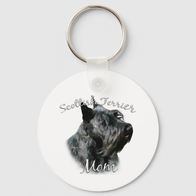 Llavero Scottish Terrier (blk) Mom 2 (Anverso)