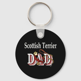 Llavero scottish terrier dad dad papá Keychain