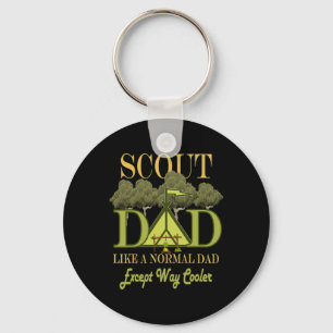 Llavero Scout Dad Leader Camping Scouts Para Hombres Padre