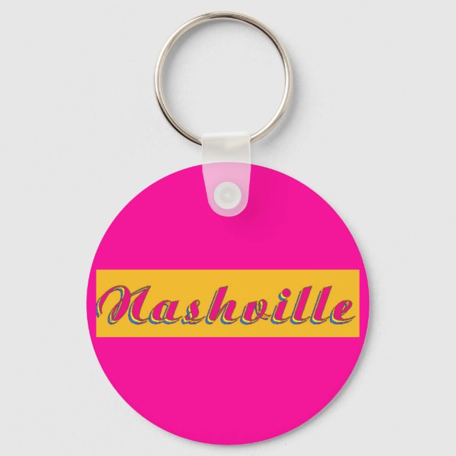 Llavero Script de Nashville (Anverso)