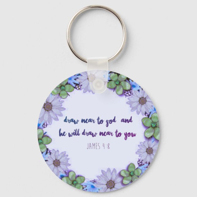 Llavero Scripture Verse Spiritual Message Kingdom (Anverso)