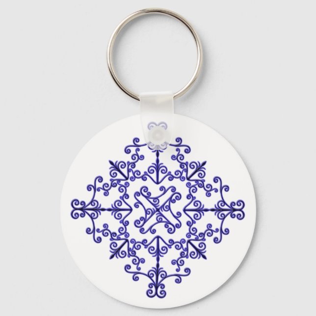 Llavero Scroll Motif Key Chain (Anverso)