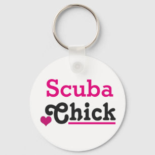 Llavero Scuba Chick