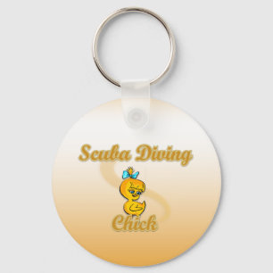 Llavero Scuba Diving Chick
