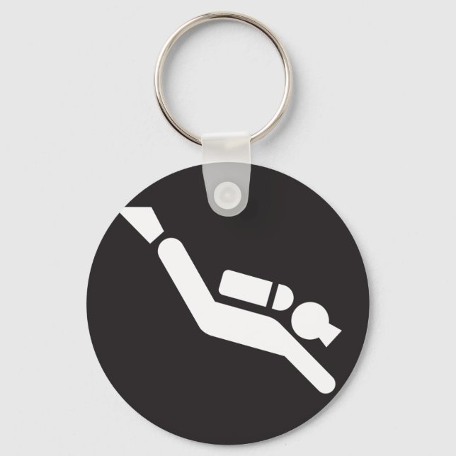 Llavero Scuba Diving Sign (Anverso)