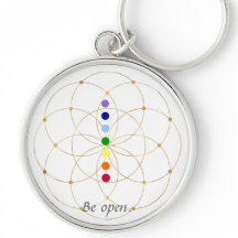 Sé abierto Chakra y semillas de la vida