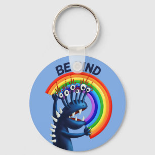 Llavero Sé amable con el arcoiris