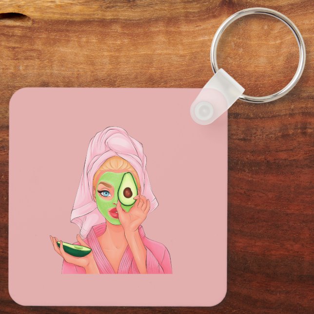 Llavero Sé amable contigo mismo siempre (Reverso )