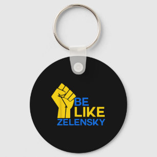 Llavero Sé como Zelensky Apoya a Ucrania por la Democracia