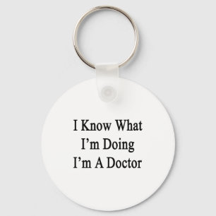 Llavero Sé cuál soy haciendo yo soy médico
