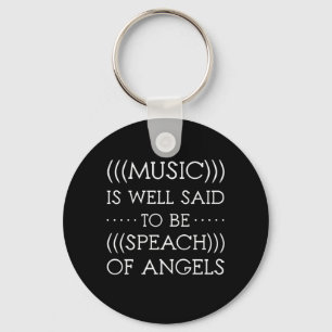 Llavero Se Dice Que La Música Es De Ángeles.