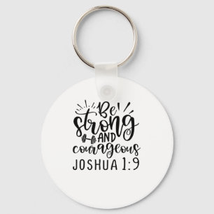 Llavero Sé Fuerte Y Valiente Joshua 1 9