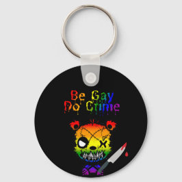 Llavero Sé Gay, Comete Crímenes Oso del Orgullo LGBTQ+