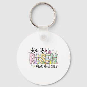 Llavero Se Levanta Jesús Cristiano Feliz Pascua Niña