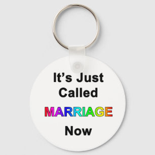 Llavero Se llama matrimonio ahora