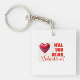 Llavero Sé mi Valentín