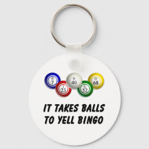 Llavero Se Necesitan Bolas Para Gritar Bingo