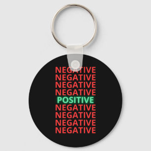 Llavero Sé positivo, bueno, bueno, amor propio, Pegatina d