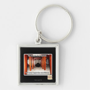 Llavero Se prepara mi templo