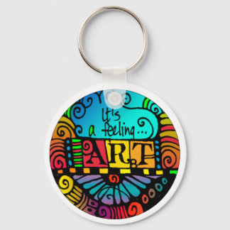 Llavero Se siente... ARTE! Keychain para el artista