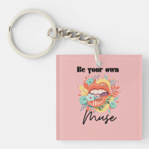 Llavero Sé tu propia musa, autoamor